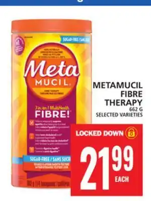 Food Basics Metamucil fibre therapy offer