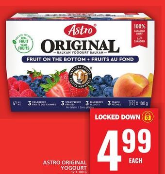 Food Basics Astro original yogourt offer