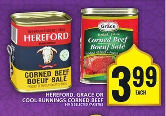 Food Basics Hereford, grace or cool runnings corned beef offer