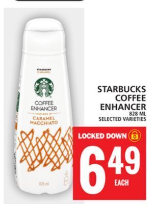 Food Basics Starbucks coffee enhancer offer