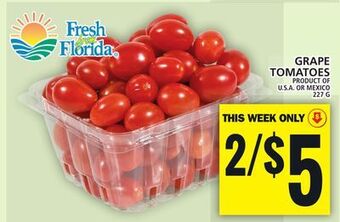 Food Basics Grape tomatoes offer