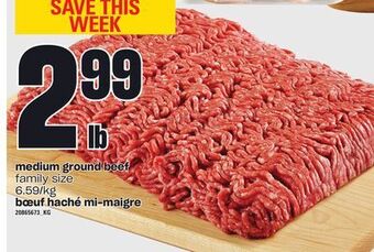 Independent Grocer Medium ground beef offer