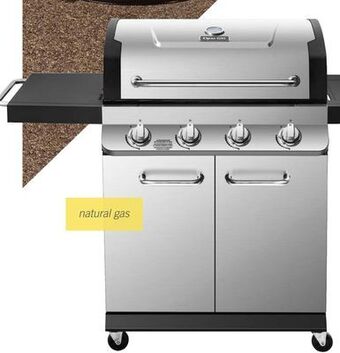 The Brick Dyna-glo 60,000 btu natural gas barbecue - dgp483ssn offer