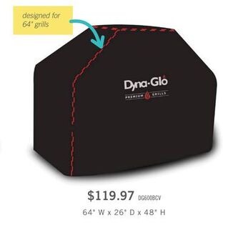 The Brick Dyna-glo premium barbecue cover - dg600c offer