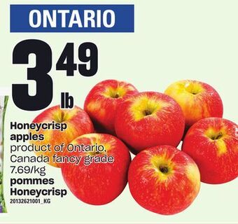 Independent Grocer Honeycrisp apples offer