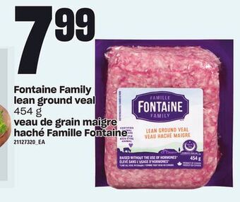 Independent Grocer Fontaine family lean ground veal, 454 g offer
