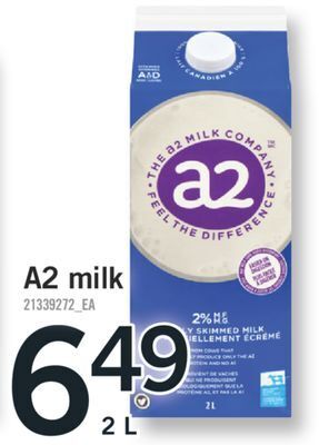 Fortinos A2 milk, 2 l offer