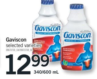 Fortinos Gaviscon, 340/600 ml offer