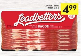 Foodland Leadbetters bacon offer