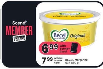 Foodland Becel margarine 637-850 g offer