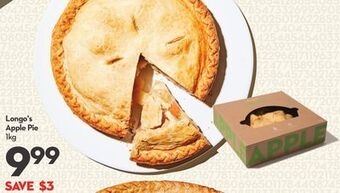 Longo's Longo's apple pie offer