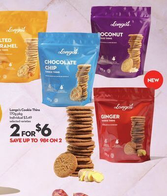 Longo's Longo's cookie thins offer