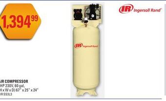 NAPA Auto Parts Ingersoll rand air compressor offer