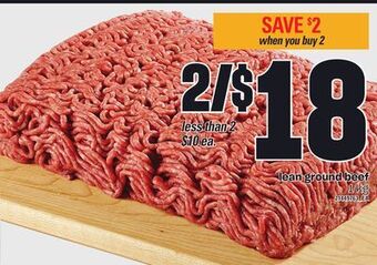 Loblaws Lean ground beef, 1 kg offer