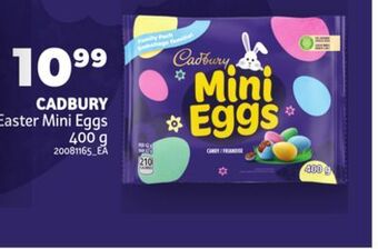 Loblaws Cadbury easter mini eggs, 400 g offer