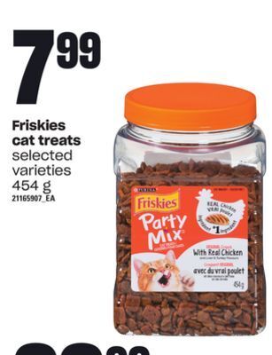 Loblaws Friskies cat treats, 454 g offer