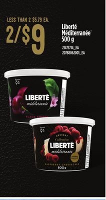 Loblaws Liberté méditerranée®, 500 g offer