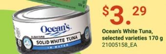 Loblaws Ocean's white tuna, 170 g offer