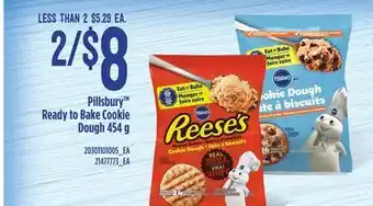 Loblaws Pillsbury™ ready to bake cookie dough, 454 g offer