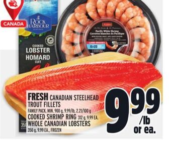 Metro Fresh canadian steelhead trout fillets offer