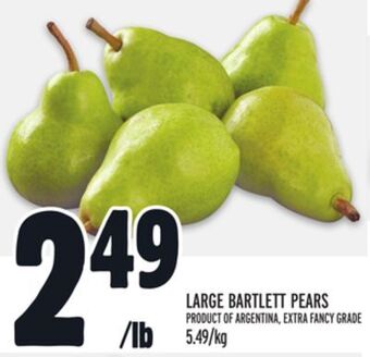 Metro Large bartlett pears offer