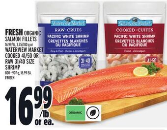 Metro Fresh organic salmon fillets offer