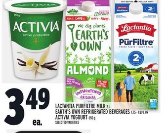 Metro Lactantia purfiltre milk offer