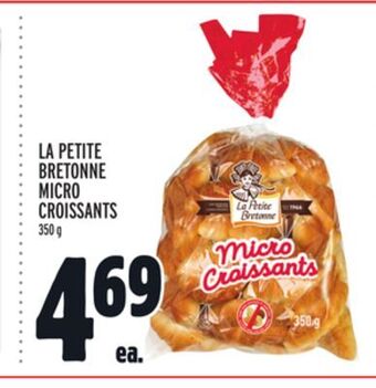 Metro La petite bretonne micro croissants offer