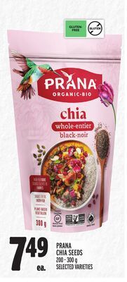 Metro Prana chia seeds offer