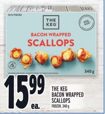 Metro The keg bacon wrapped scallops offer