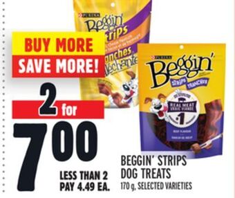 Metro Beggin' strips dog treats offer