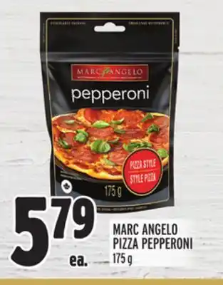 Metro Marc angelo pizza pepperoni offer