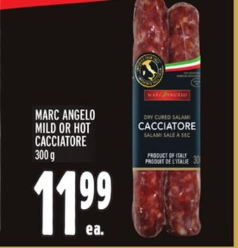 Metro Marc angelo mild or hot cacciatore offer