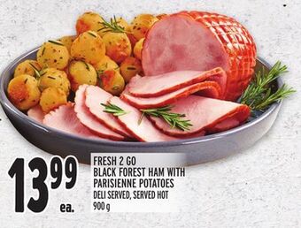 Metro Fresh 2 go black forest ham with parisienne potatoes offer