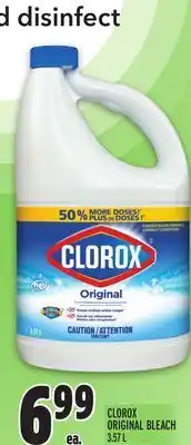 Metro Clorox original bleach offer