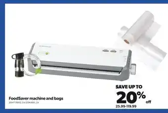 Real Canadian Superstore Foodsaver machine and bags offer