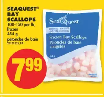 No Frills Seaquest® bay scallops, 100-150 per lb, 454 g offer