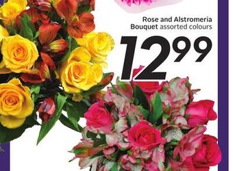 Sobeys Rose and alstromeria bouquet offer