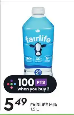 Sobeys Fairlife milk offer