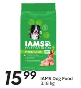 Sobeys Iams dog food offer