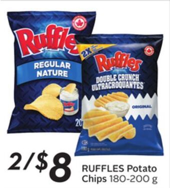 Sobeys Ruffles potato chips offer