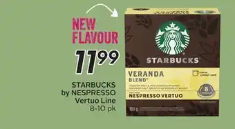 Sobeys Starbucks by nespresso vertuo line offer