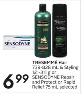 Sobeys Tresemmé hair offer