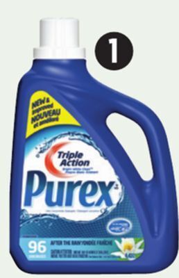Canadian Tire Selected purex laundry detergent offer