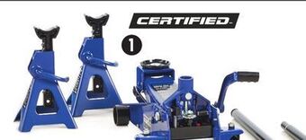 Canadian Tire Certified 3-ton jack and stand kit offer