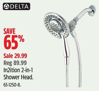 Canadian Tire Delta in2ition 2-in-1 shower head offer