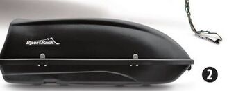 Canadian Tire Sportrack skyline cargo carrier, extra large offer