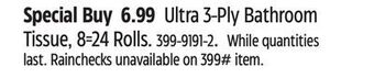 Canadian Tire Cashmere ultra 3-ply bathroom tissue, 8=24 rolls offer