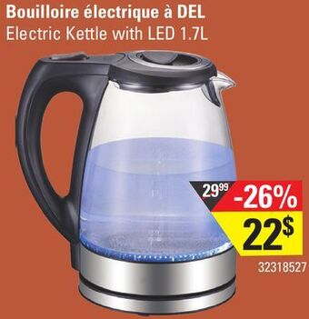 Sushi Shop Electric kettle with led 1.7l offer
