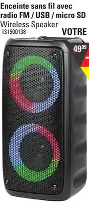 Sushi Shop Wireless speaker offer
